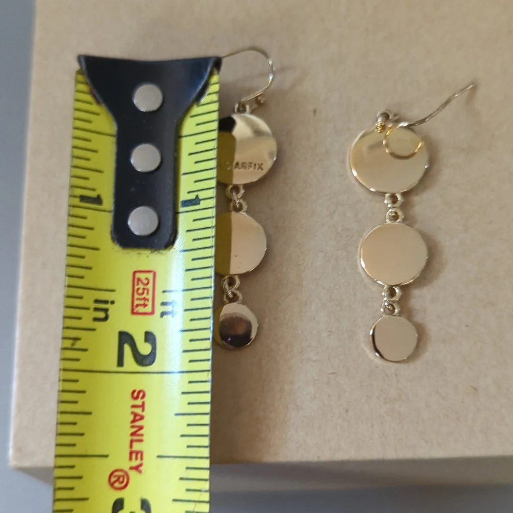 Sugarfix By Baublebar Elegant Gold Dangle Earrings